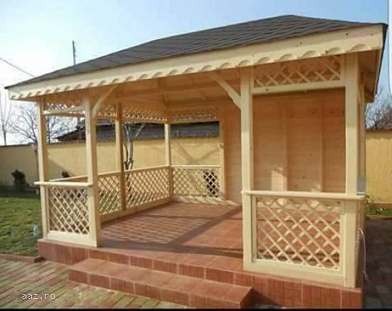 MOBILIER GRADINA - TAMPLARIE LEMN