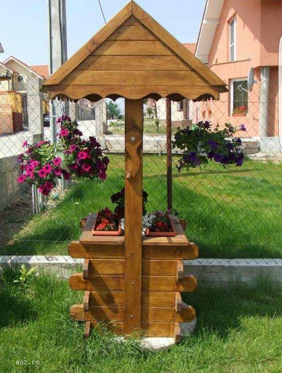 MOBILIER GRADINA - TAMPLARIE LEMN