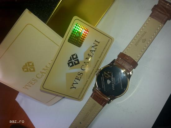 OFERTA !!! Ceas Nou Cu Garantie Yves Camani