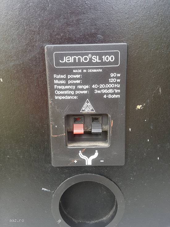 Boxe Jamo SL 100 Stare impecabila Germania 120 wati 8 Ω