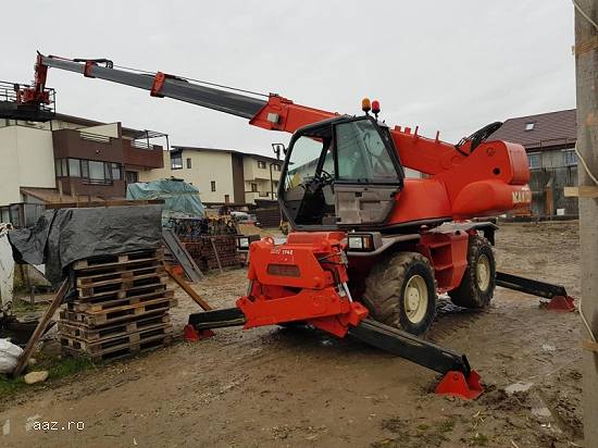 Incarcator Telescopic Rotativ Manitou MRT 1742 Turbo Nacela Macara