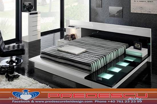 Paturi de centru dormitoare de lux Predescu Rebel Design