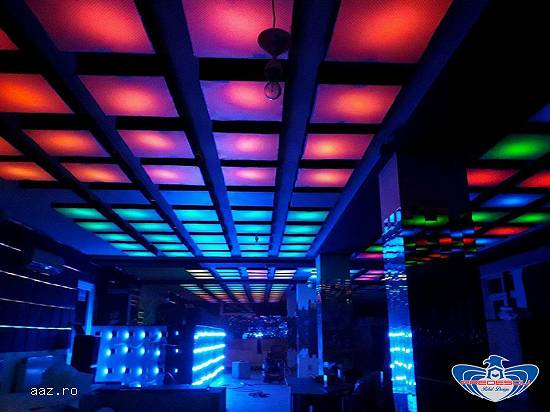 Tavan Lumini Club RGB by Predescu Rebel Design