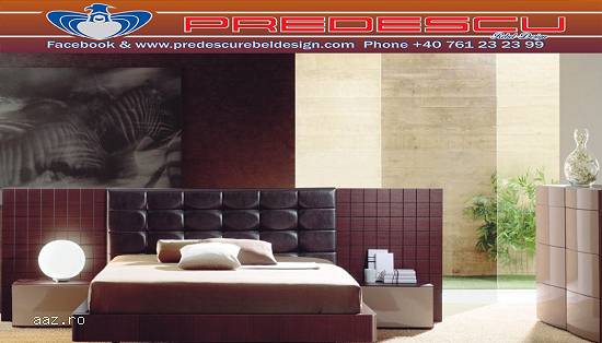 Paturi de centru dormitoare de lux Predescu Rebel Design