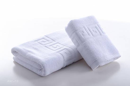 Set prosoape hoteliere Premium,   albe,   600g/mp