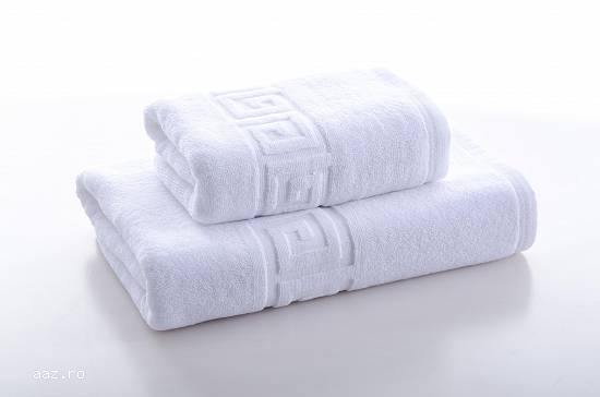 Set prosoape hoteliere Premium,   albe,   600g/mp