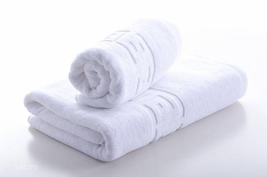 Set prosoape hoteliere Premium,   albe,   600g/mp