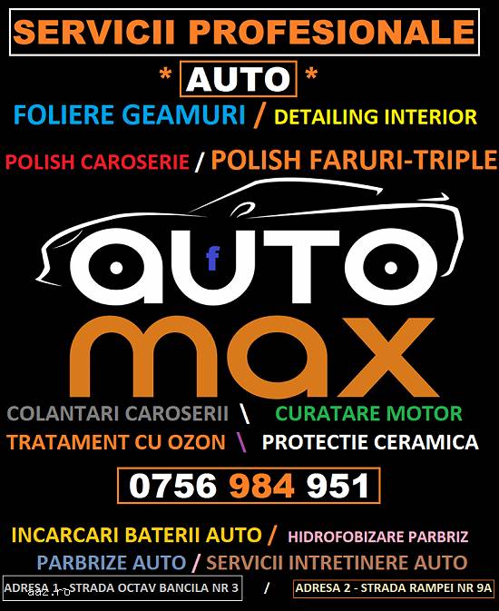 SERVICII PROFESIONALE AUTO