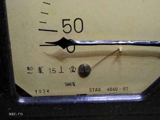 Voltmetru Vintage UEM TiP VE4 1965