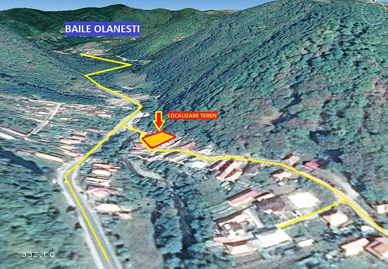 Vand 700mp teren intravilan in Baile Olanesti