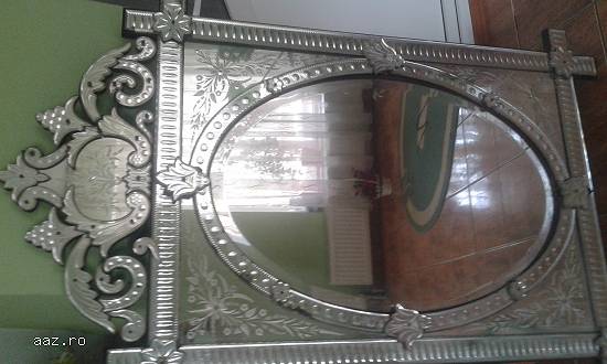 Vand oglinda cristal de venetia