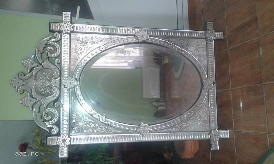 Vand oglinda cristal de venetia