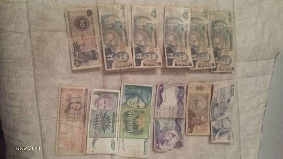 Bancnote si monede lot