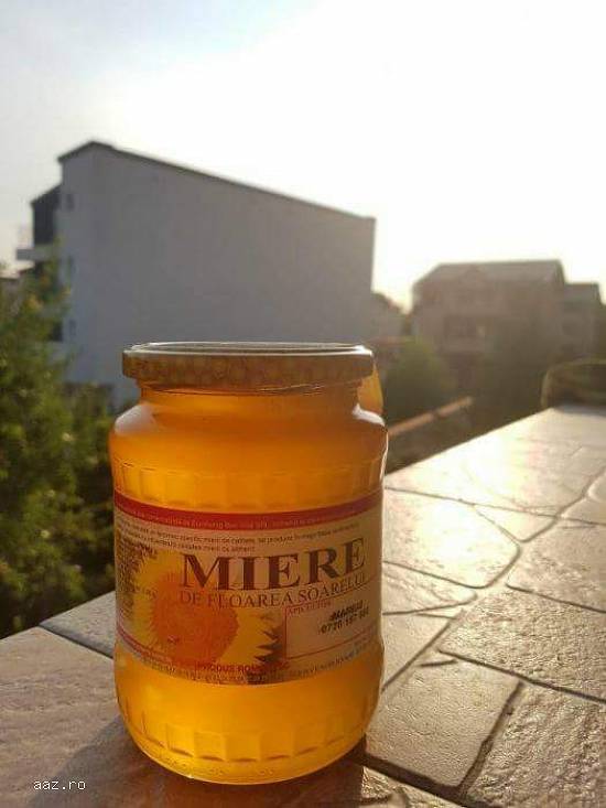 Vand miere de floarea soarelui 100% naturala!!