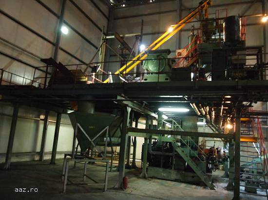 LINIE DE PRODUCTIE FOLII CALANDRATE CAUCIUC