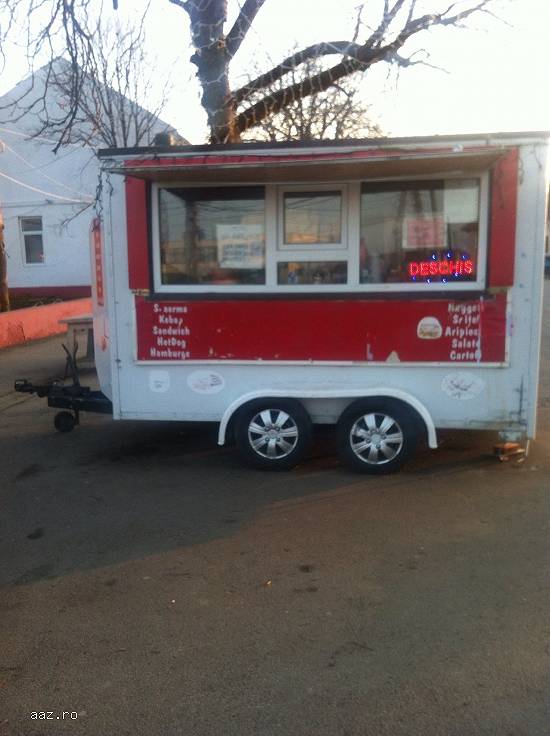 RULOTĂ FAST-FOOD + Afacere la cheie