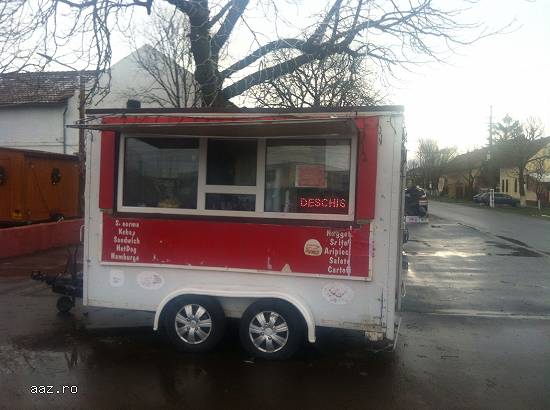 RULOTĂ FAST-FOOD + Afacere la cheie
