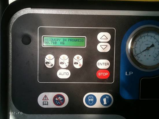 Reparatii aer conditionat auto,   incarcare freon,   Iulius Service Constanta