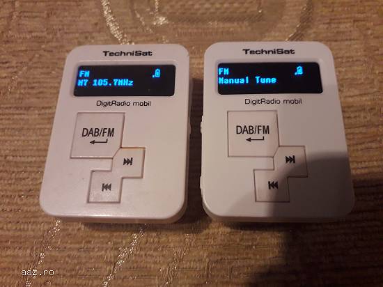 Mini APARAT radio cu DAB,   FM și RDS