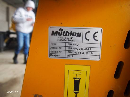 Lichidator judiciar,   vand tocător Muthing