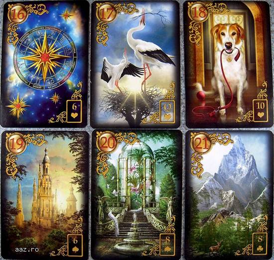 Carti tarot gilded reverie lenormand+cadou cartea in limba romana
