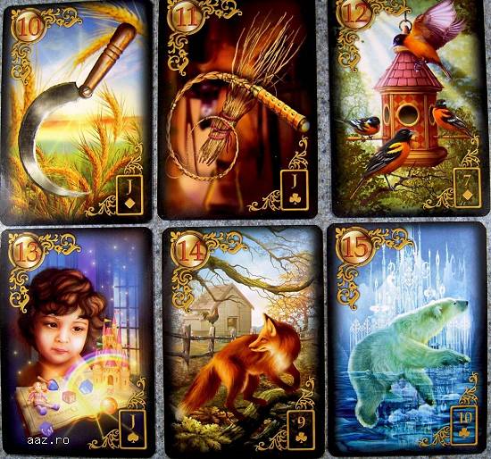 Carti tarot gilded reverie lenormand+cadou cartea in limba romana