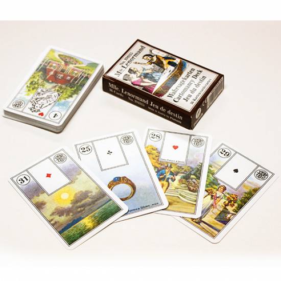 Carti tarot Piatnik lenormand+gratis cartea in limba romana