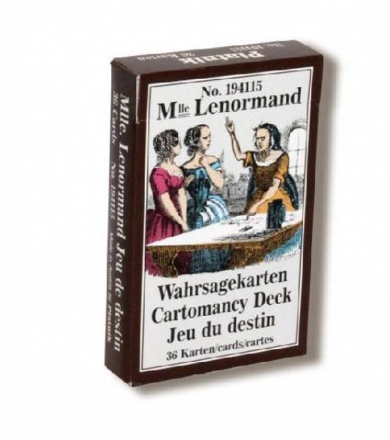 Carti tarot Piatnik lenormand+gratis cartea in limba romana