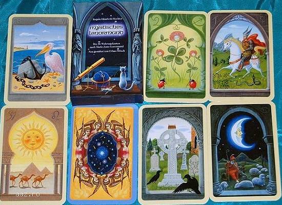 Carti tarot Piatnik lenormand+gratis cartea in limba romana