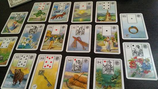 Carti tarot Piatnik lenormand+gratis cartea in limba romana