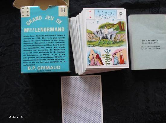 Carti tarot Piatnik lenormand+gratis cartea in limba romana