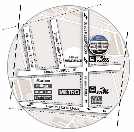 Apartament Parter,   2 camere,   48 mp,   decom,   Militari Carrefour