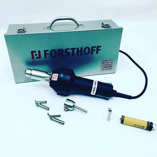Pistol sudura plastic / linoleum PVC / prelate si membrane PVC Forsthoff OVAL Q