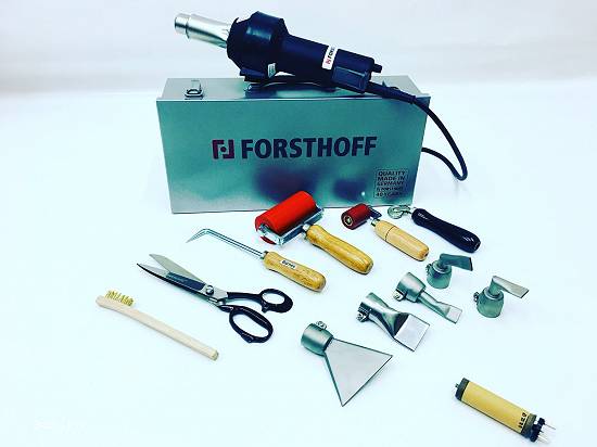 Pistol sudura plastic / linoleum PVC / prelate si membrane PVC Forsthoff OVAL Q