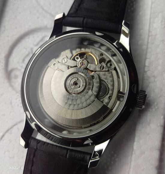 Ceas de mana Parnis Portuguese Power Reserve Automatic 43 mm + curea 2 calitativa