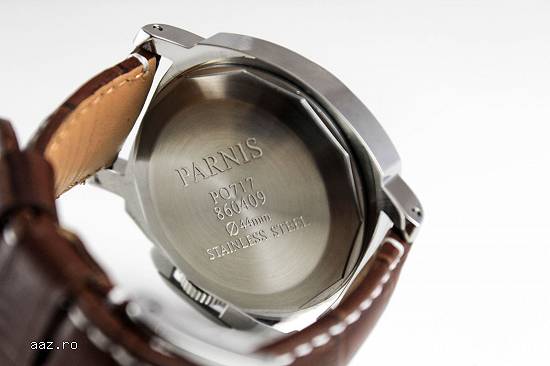 Ceas de mana Parnis Luminor GMT Automatic 44 mm + curea rezerva
