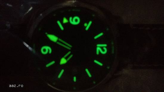 Ceas de mana Parnis Luminor GMT Automatic 44 mm + curea rezerva