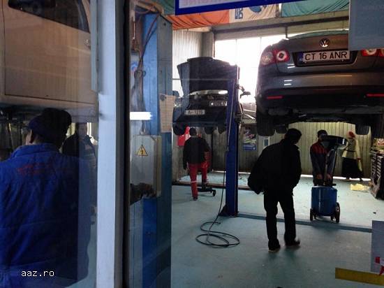 Sudura evacuari auto in Constanta. Iulius Service