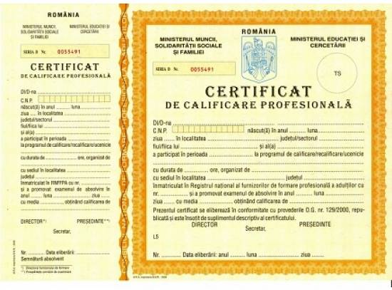 Curs specializare