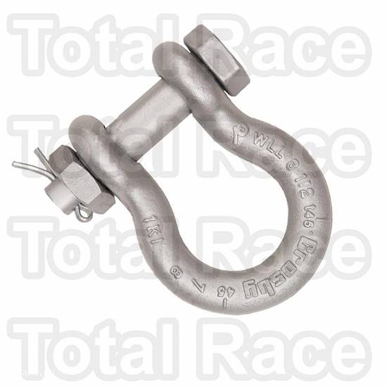 Shackles omega  cu bolt,   piulita si stift de blocare