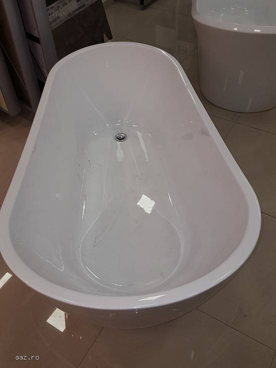 cada baie ovala compozit 150 cm