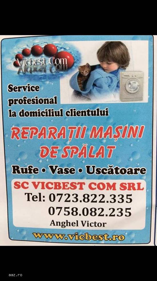 SERVICE masini de spalat vase,   rufe si uscatoare