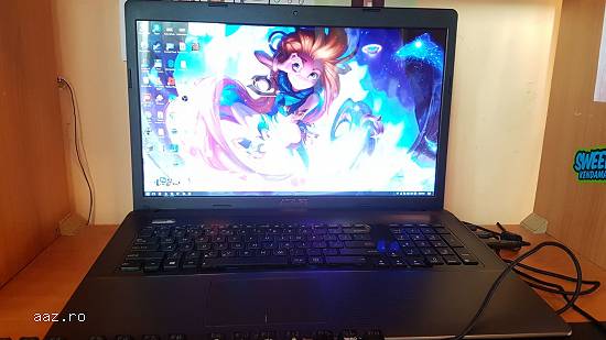 Laptop i7 ASUS,   gaming/grafica 18.4",   16GB RAM,   Video 4GB 2 + 2dedicat