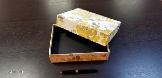Cutie premium pentru produse din piele