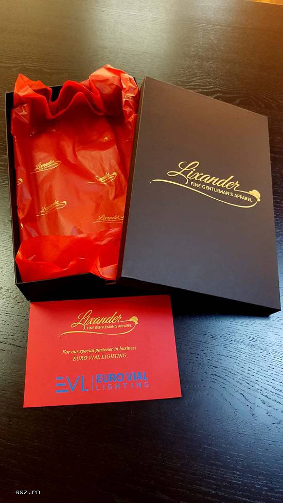 Set ambalaj de lux pentru camasi