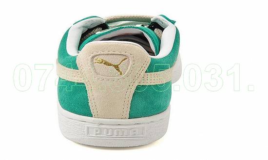 Puma,    noi,    piele,    nr. 47 - verde fistic - 31 cm..