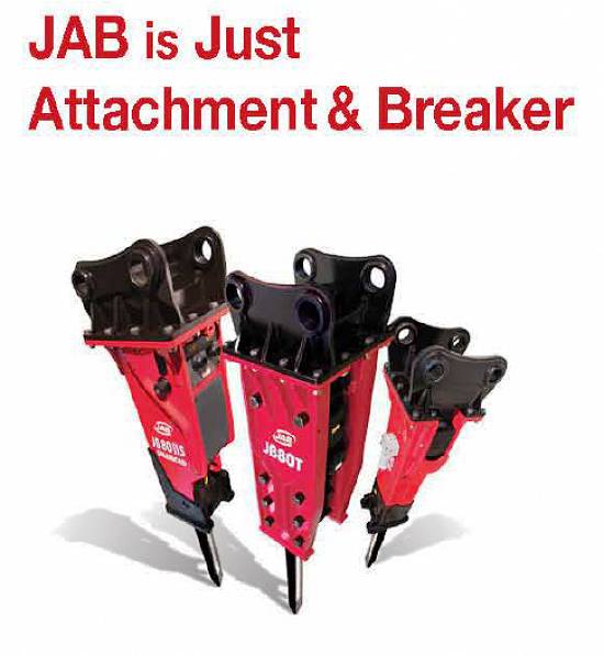 Picon 385 Kg nou - JAB JB20 - pentru buldoexcavator sau excavator