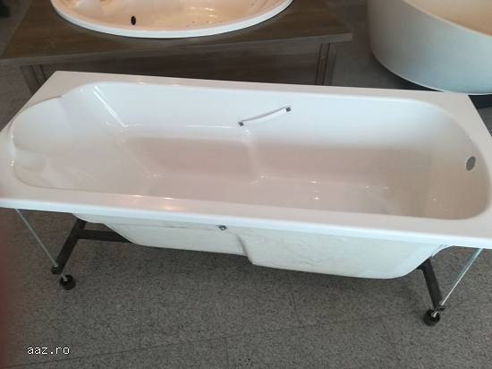 cada baie 170x75 cm dreptunghiulara cu manere