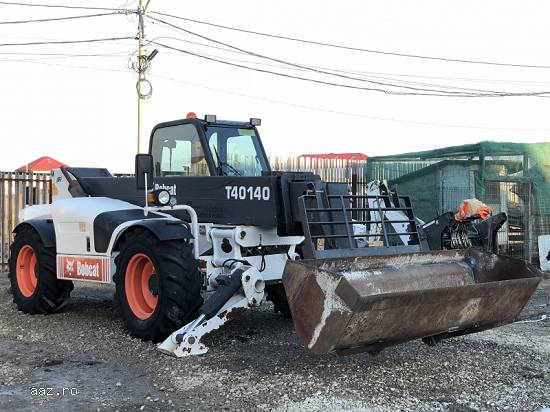 Incarcator telescopic bobcat t40140 furci + cupa CA NOU Tip manitou