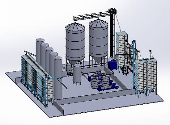 PROIECTĂRI 3D DE LINII TEHNOLOGICE,   FABRICI